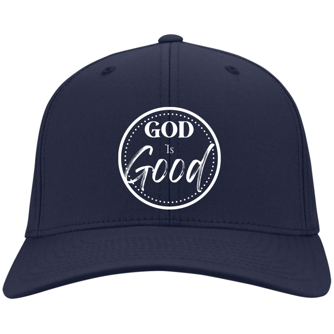 God is Good Embroidered Twill Cap