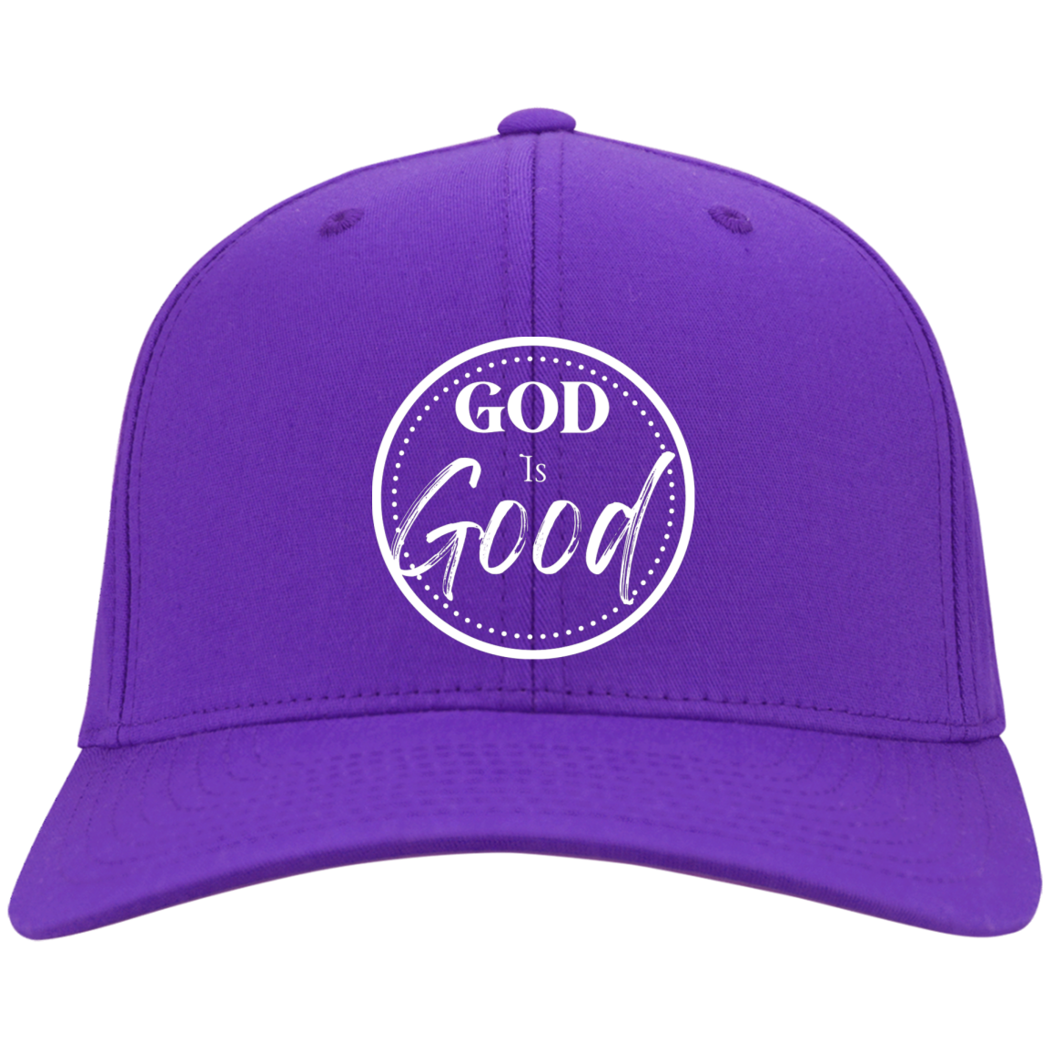 God is Good Embroidered Twill Cap