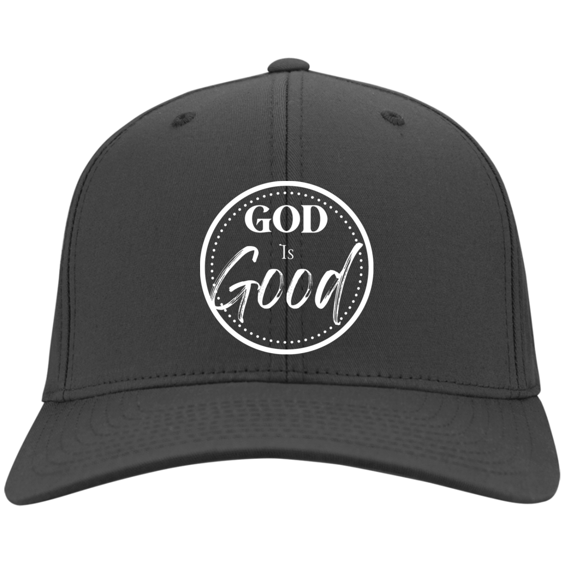 God is Good Embroidered Twill Cap