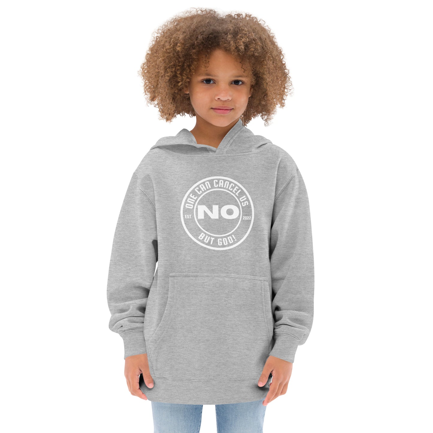 No One Kids fleece hoodie