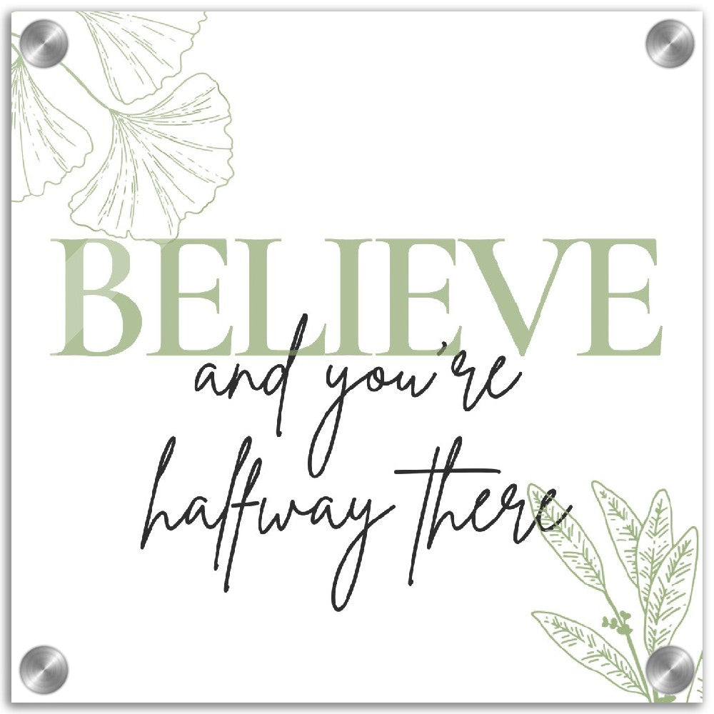 Believe Acrylic Print
