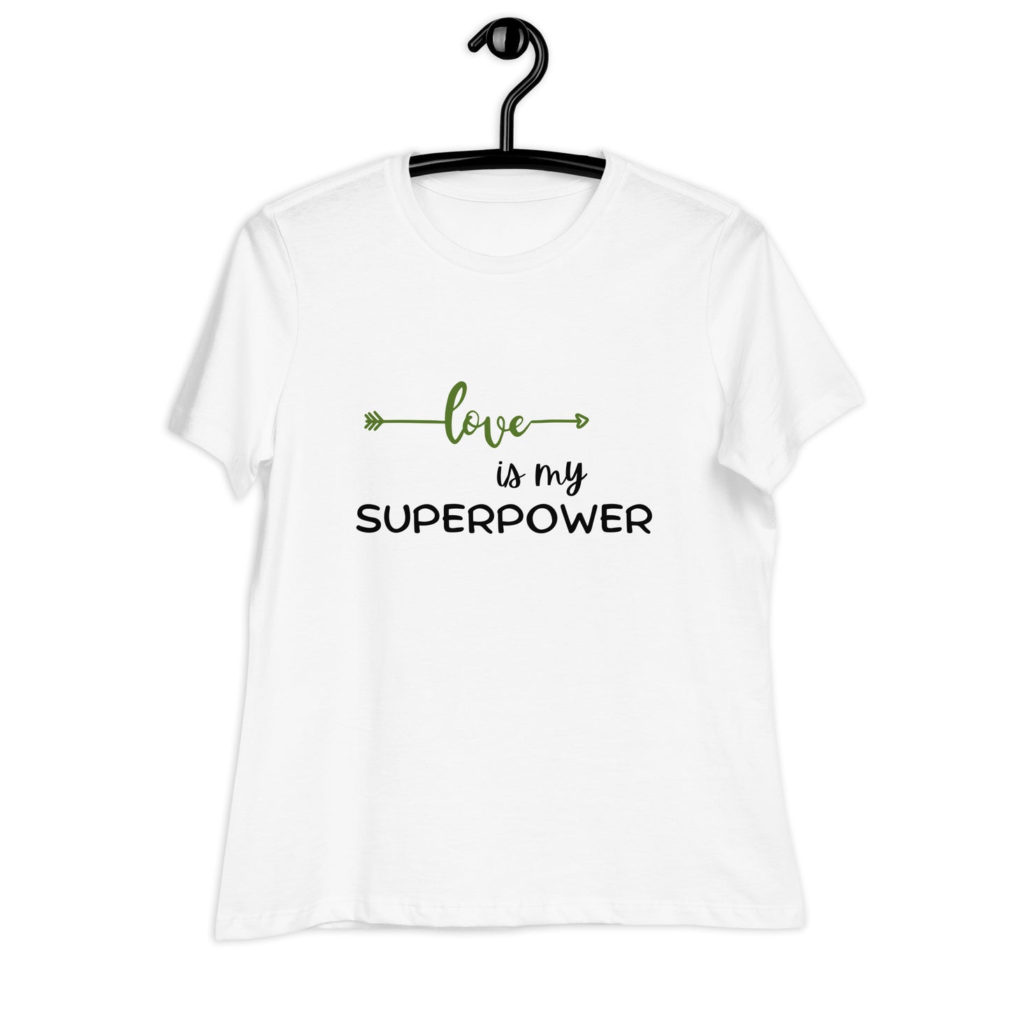 Love is my Superpower Women's Relaxed T-Shirt