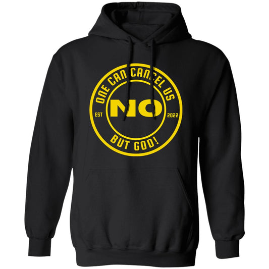 No One Gold Font Pullover Hoodie
