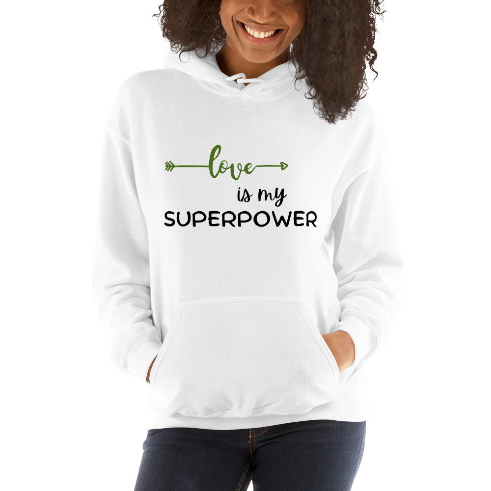 Love is my Superpower Unisex Hoodie