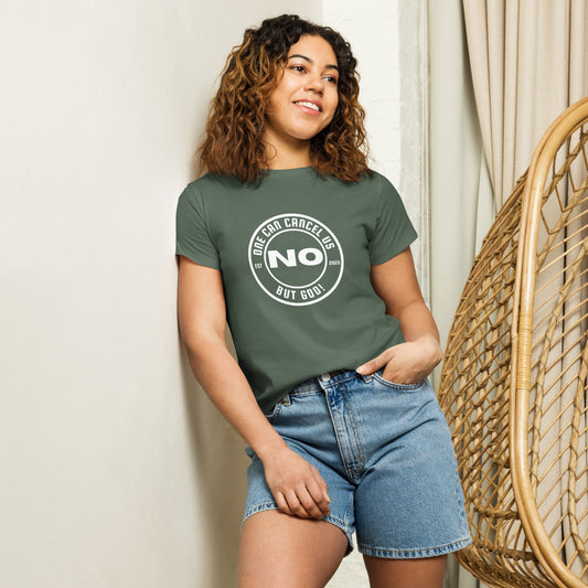 No One Women’s high-waisted t-shirt