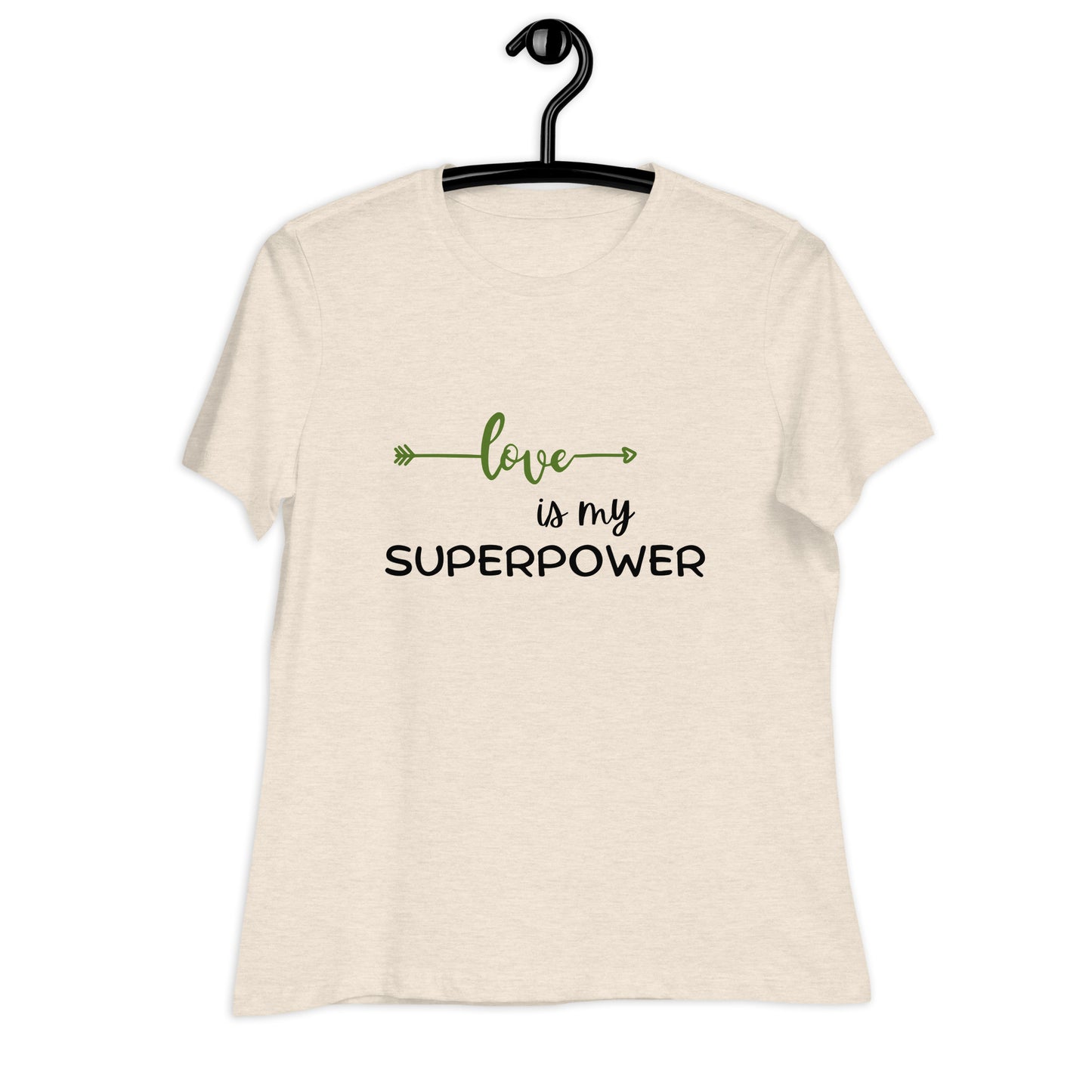 Love is my Superpower Women's Relaxed T-Shirt